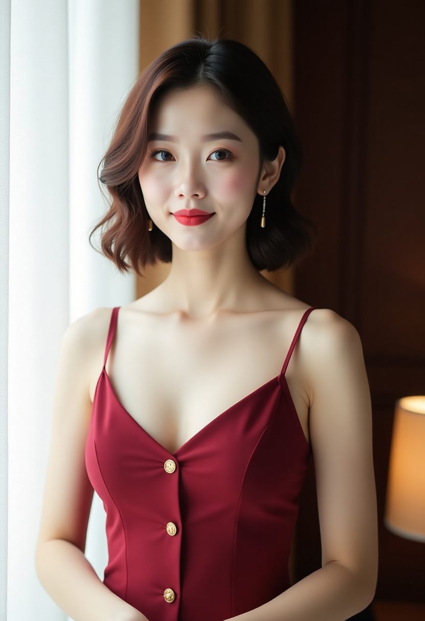 青年导演在海边拍摄电影